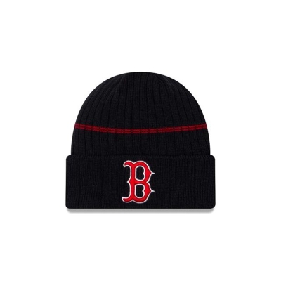 Boston Red Sox Gorra | New Era MLB Sport Knit Beanie Mexico - Azules